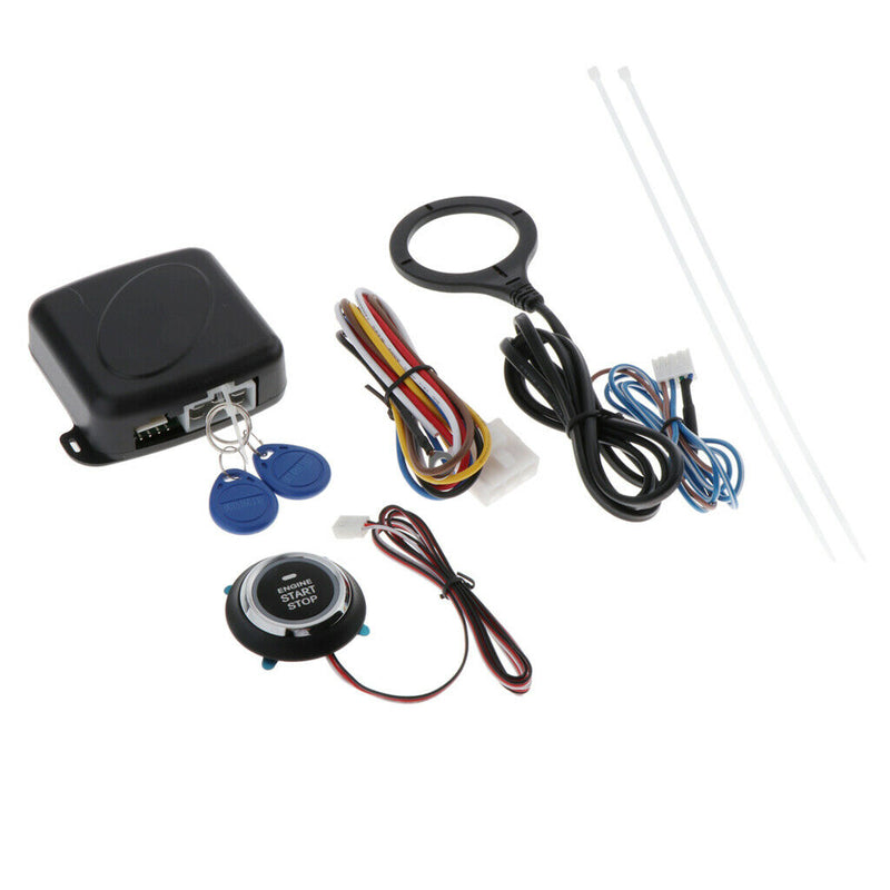 1 Set Universal DC12V Auto Car Alarm Start Stop Engine Push Button Entry