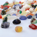 1Bag 100g Mixed Colour Irregular Shape Tumbled Stone Rock Gem Bead Chips Pretty