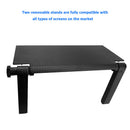 Folding Monitor Storage Rack Stand Office Computer Screen Organizer Shelf