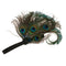 Peacock Feather Headpiece Women Hair Accessory for Wedding Fancy Dress Party