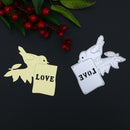 Carrier Pigeon DIY Puzzle Metal Embroidery Craft Stencil Cutting Die