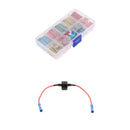 Brand New Durable 27x Mini Fuse Assortment Kits for Car & Fuse Holder Wire