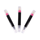 Empty Nail Art Polish Corrector Remover Cleaner Pen Empty Pen With 3 Tips M&E