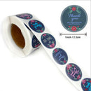 Thank You Stickers Seal Labels 500pcs Round Handmade Label Scrapbooking Stic Hn