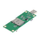 Mini PCI-E to USB Adapter with SIM 8Pin Card Slot for WWAN/LTE Module