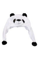Childrens Animal Hat With Scarf Faux Fur Kids Winter Hat Cool Gift - Panda