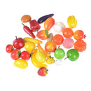 10pcs Mini simulation Fruits Vegetables Kitchen Toys Kid Pretend Play toysME