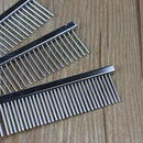 16cm Dog Cat Pet Stainless Steel Double Row Teeth Brush Grooming Hair Comb Kit