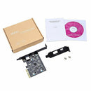 PCI-E PCI Express to USB 3.1 Gen 2 (10 Gbps) Type A+Type C Expansion Card A