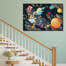 75 X 50cm 1000pcs Paper Jigsaw Puzzles Planet Paradise Assembling Picture