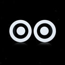Acrylic Stud Earrings Round Ear Stud Funny Design Creative Fashion Jewelry