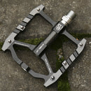 Pack of 2, Mountain Bike Pedals - 9/16 Inch Lightweight Aluminium Alloy Pedals