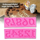 0-9 Lollipop Digital Number Module Chocolate Cake Fondant Decoration Tools