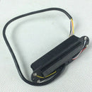 5 Pieces Black Dual Hot Rail Humbucker Guitar Neck Pickup 4 Wire Electric G