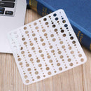 Theme Hollow Ruler Embossing Stencils Template DIY Photo Album Drawing Tool