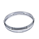 2 Pieces Die Cast Tom Drum Hoops Set 1.5mm Percussion Instrument Parts, 12 Inch