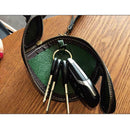 4x Leather Crafts Acrylic Template Stencils for Novelty Zipper Wallet Making