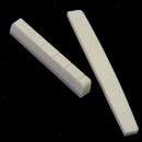 2 Piece Classic Bone Guitar Bridge Saddle with 2 Nuts Guitar Power Piece Luthier
