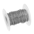 10 Yard DIY Steel Cable Open Link Jewelry Making Chain Accessories  1.5mm