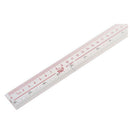40cm 16 Inches Length Measure Clear Plastic Straight Edge Ruler B8G1