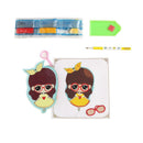 DIY Special Shaped Diamond Painting Wallet Girl Coin Purse Pendants Gifts