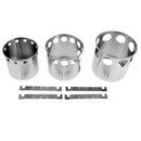 Hiking Wide Open Camping Stove Stainless Steel Backpacking Stove Wood