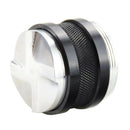 58mm Mini Coffee Tamper Distributor Uncoated Steel Adjustable Leveler Tool