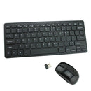 Wireless Keyboard+ Magic Mouse + Transparent Membrace+ USB Receiver Black