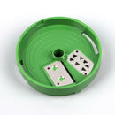 Green Stainless Steel Cutter Plastic Hand Spiral Cup Slicer Kitchen Tools