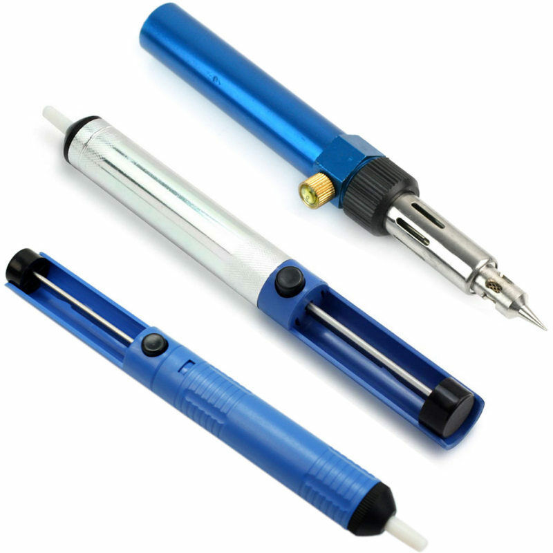 Durable Electric Soldering Iron Starter Welding Tool Stand Desoldering Pump