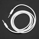 3.5mm Male to Male AUX Audio Cable white