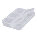 Mini Portable Empty Braille 6 Cells Pill Medicine Drug Storage Case Box