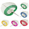 DIY Hand Made Fan Peach Shaped Bamboo Mosquito Repellent Summer Cool Air FaS Bj