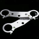 2 Pieces Motorcycle Front Fork Yokes Clamp for 47CC 49CC Mini Motor Dirt Bike