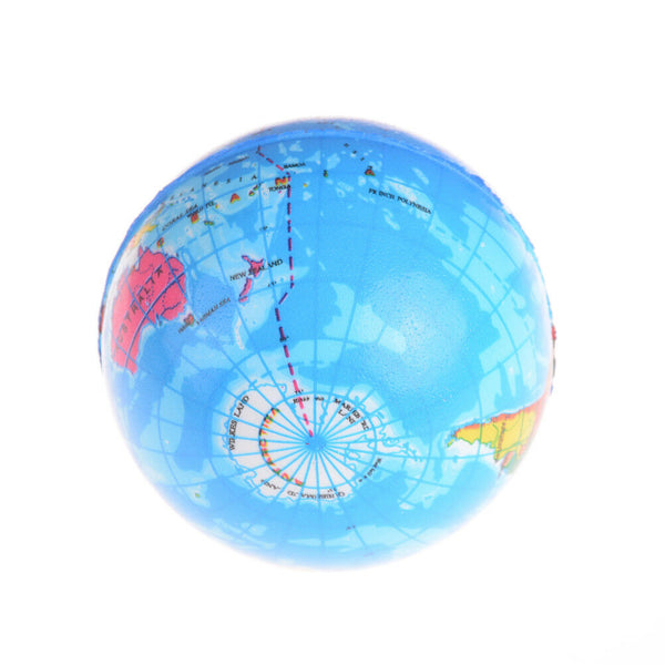10cm Stress Relief World Map Foam Ball Atlas Globe Palm Ball Planet Earth Ba Gw