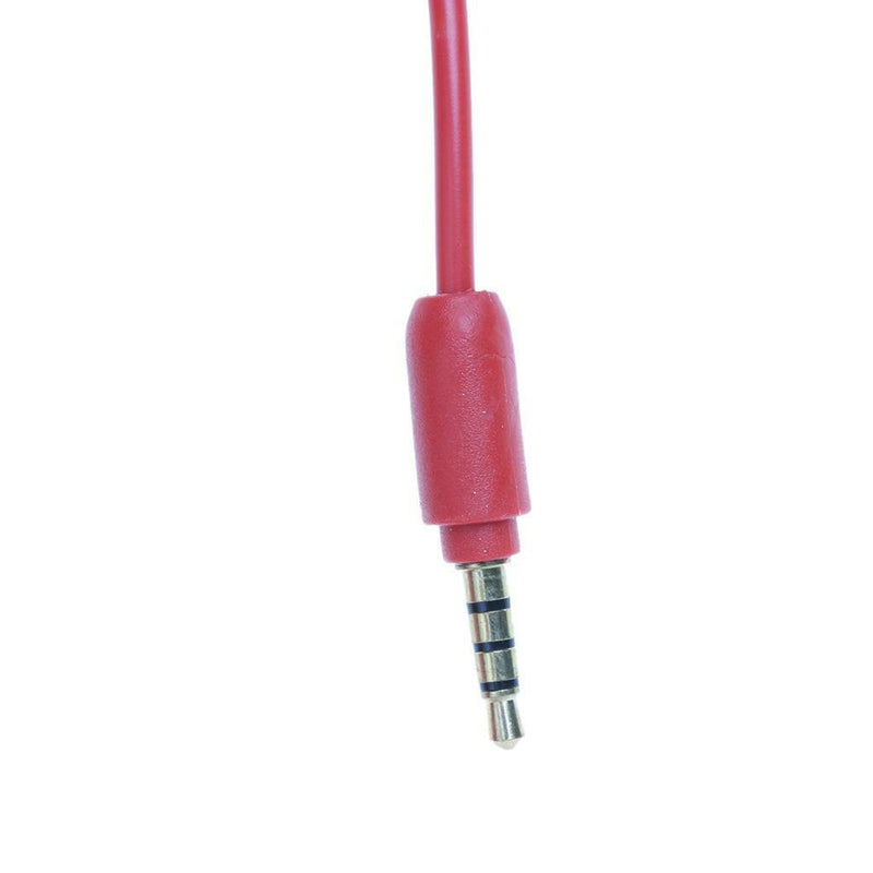 2Pcs 3.5mm Mic Retro POP Phone Handset Telephone for Mobile Phone Universal Red