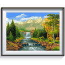 5D DIY Full Drill Diamond Painting Scenery Cross Stitch Mosaic Craft Kits