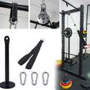 Fitness Pulley Cable System DIY Home Gym Loading Pin Stand Fittings Shoulder