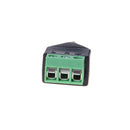 3.5mm Stereo Phone Audio Male Plug Connector Adapter to Terminal Dual Channe TO