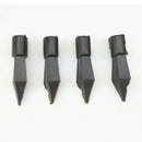 50x Soft Rubber Practice Archery Arrowhead Glue On Target Arrows Tips  PHS