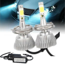 60W 6000LM H4 LED Light Headlight Vehicle Car Hi/Lo Beam Bulb Kit 6000k White