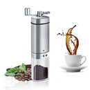 Portable Hand Crank Coffee Grinder Machine Stainless Steel Manual Crusher A
