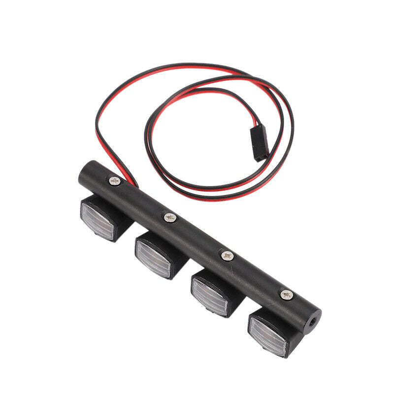 RC LED Light Bar Roof Lamp for 1/10 Traxxas Trx4 SCX10 D90 RC 4WD Crawler C M8C5