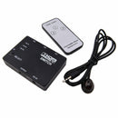 3 x 1 HDMI Switch 4k Splitter Switch Switcher Hub IR Remote 1080p For HD BCG