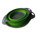 2 Collapsible Colander Foldable Kitchen Strainer For Fruits