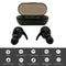 B1 Wireless Bluetooth Mini Earphones TWS Music Sports Headphones (Black)