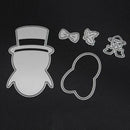 Penguin Cutting Dies Stencil DIY Scrapbook Embossing Card Paper Craft