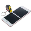 Mini Retractable Ruler Portable Pull Ruler Keychain 1m& S8N2