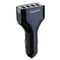 Quelima Qc3.0 Quick Phone Charge Adapter 4 Usb Port Car Charger Fast Smart  J6C9