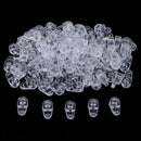 100X Plastic Glass Clips Mirror Screen Retainers Cabinet Furniture Fix Clip